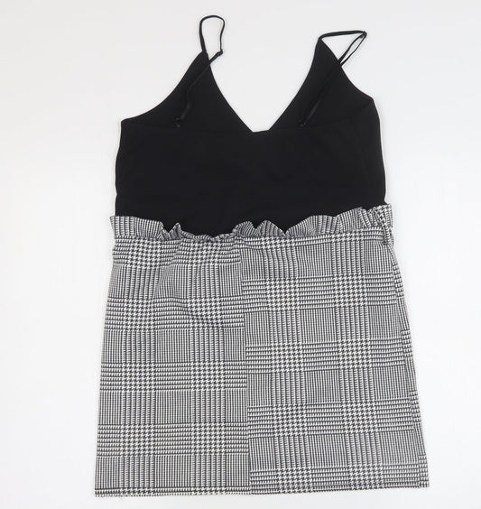 Womens UK Size 14 Edge Street Multicoloured Basic Tank