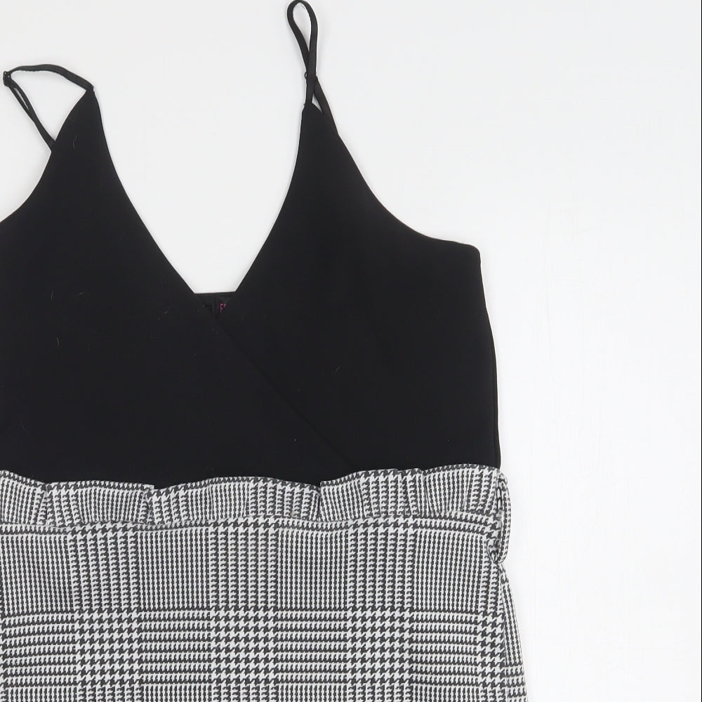 Womens UK Size 14 Edge Street Multicoloured Basic Tank