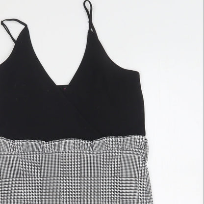 Womens UK Size 14 Edge Street Multicoloured Basic Tank