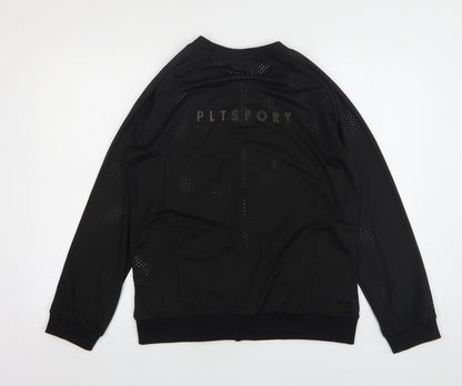 Womens UK Size 14 PRETTYLITTLETHING Black Jacket