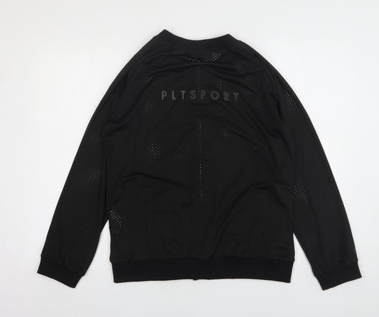 Womens UK Size 14 PRETTYLITTLETHING Black Jacket