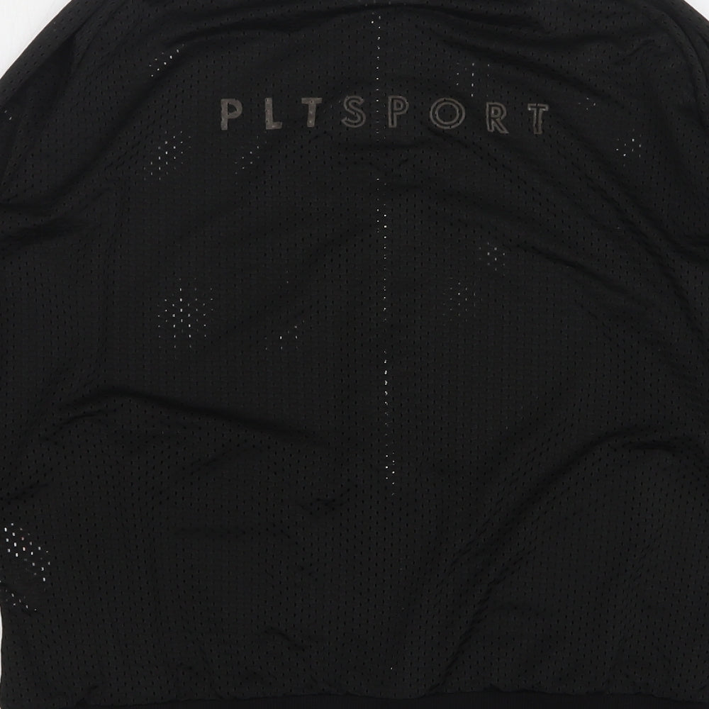 Womens UK Size 14 PRETTYLITTLETHING Black Jacket