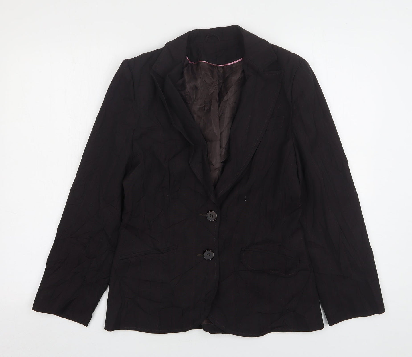Womens UK Size 12 Bay Regular Brown Suit Jacket