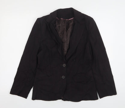 Womens UK Size 12 Bay Regular Brown Suit Jacket