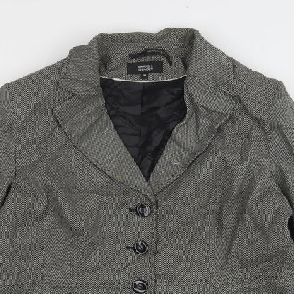 Womens UK Size 16 Marks and Spencer Regular Grey Suit Jacket