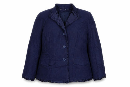 Womens UK Size 18 Classics Regular Blue Suit Jacket