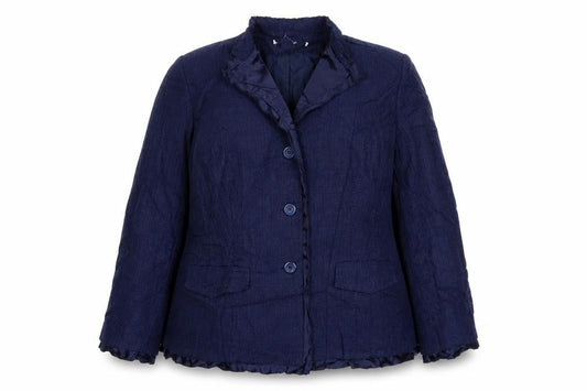 Womens UK Size 18 Classics Regular Blue Suit Jacket