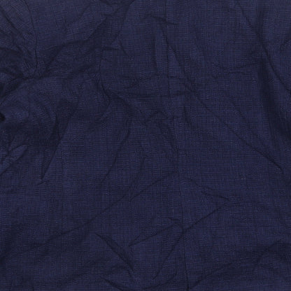 Classics Womens Blue  Cotton Jacket Suit Jacket Size 18