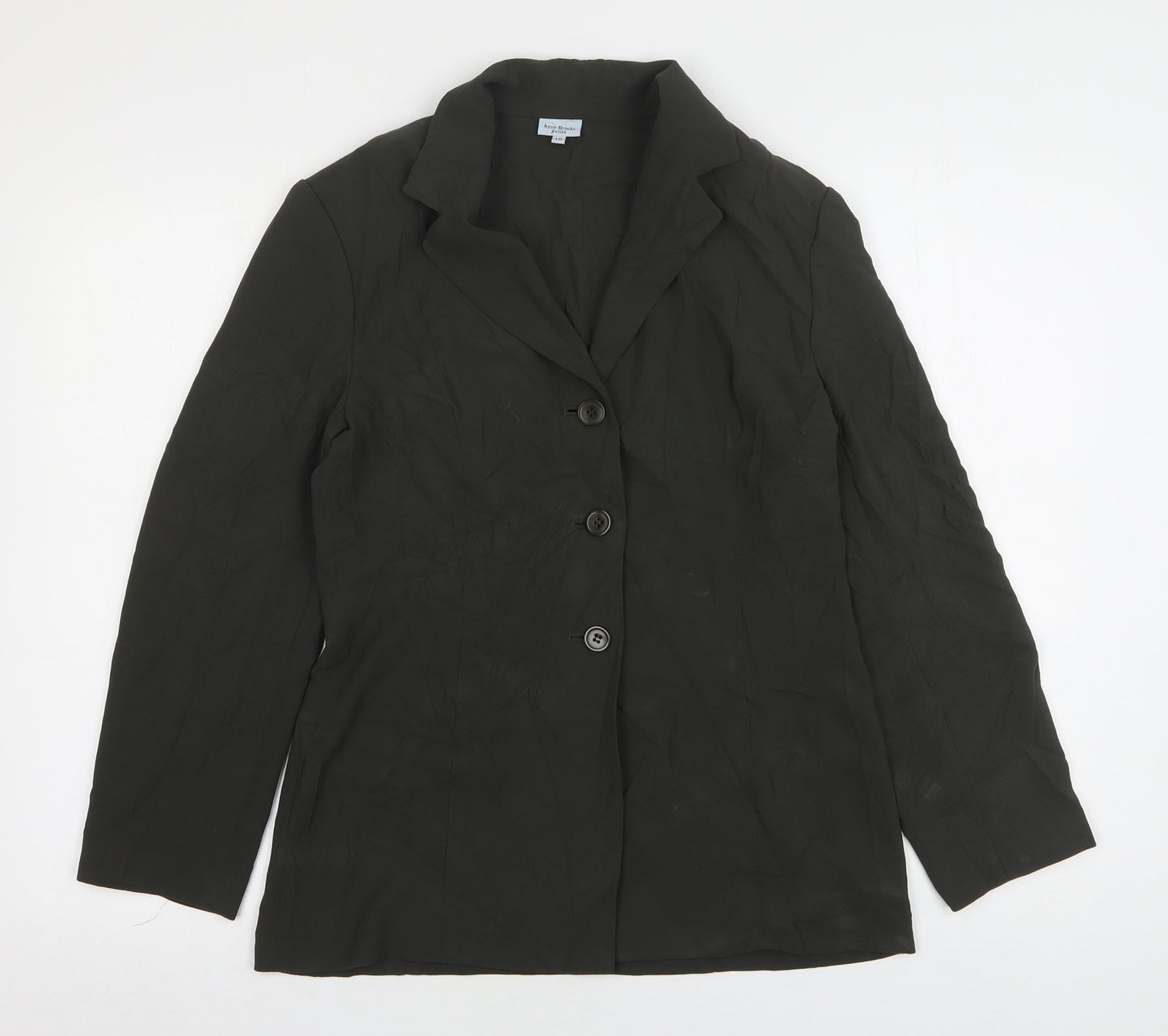 Womens UK Size 10 Anne Brooks Regular Green Blazer
