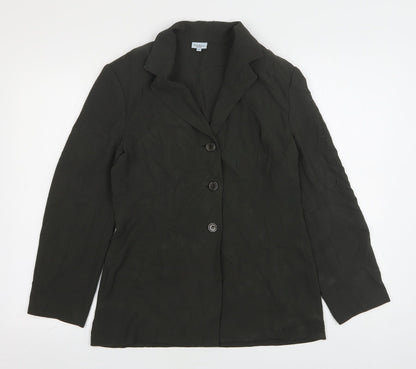 Womens UK Size 10 Anne Brooks Regular Green Blazer