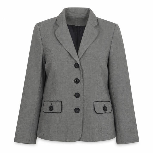 Womens UK Size 12 Damart Regular Grey Blazer