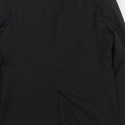 Mens UK Size 42 River Island Regular Grey Suit Jacket