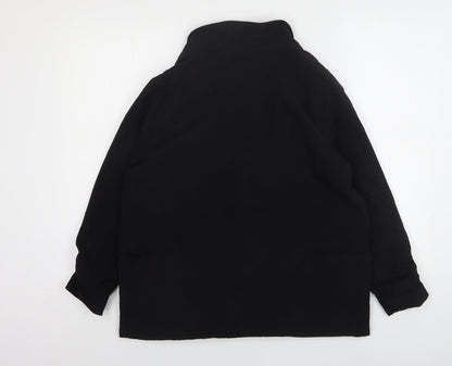 Love Label  Womens Black  Polyester Jacket Suit Jacket Size 12