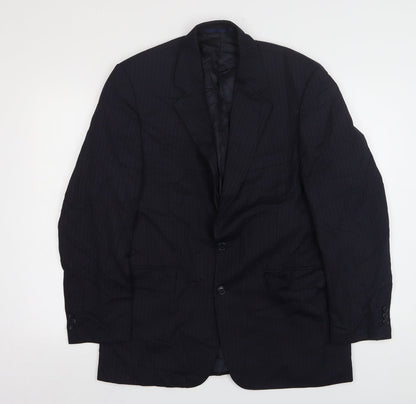 Mens UK Size 40 Sovereign Regular Blue Suit Jacket