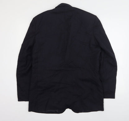Mens UK Size 40 Sovereign Regular Blue Suit Jacket