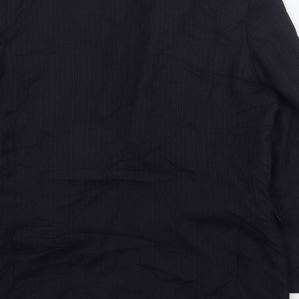 Mens UK Size 40 Sovereign Regular Blue Suit Jacket