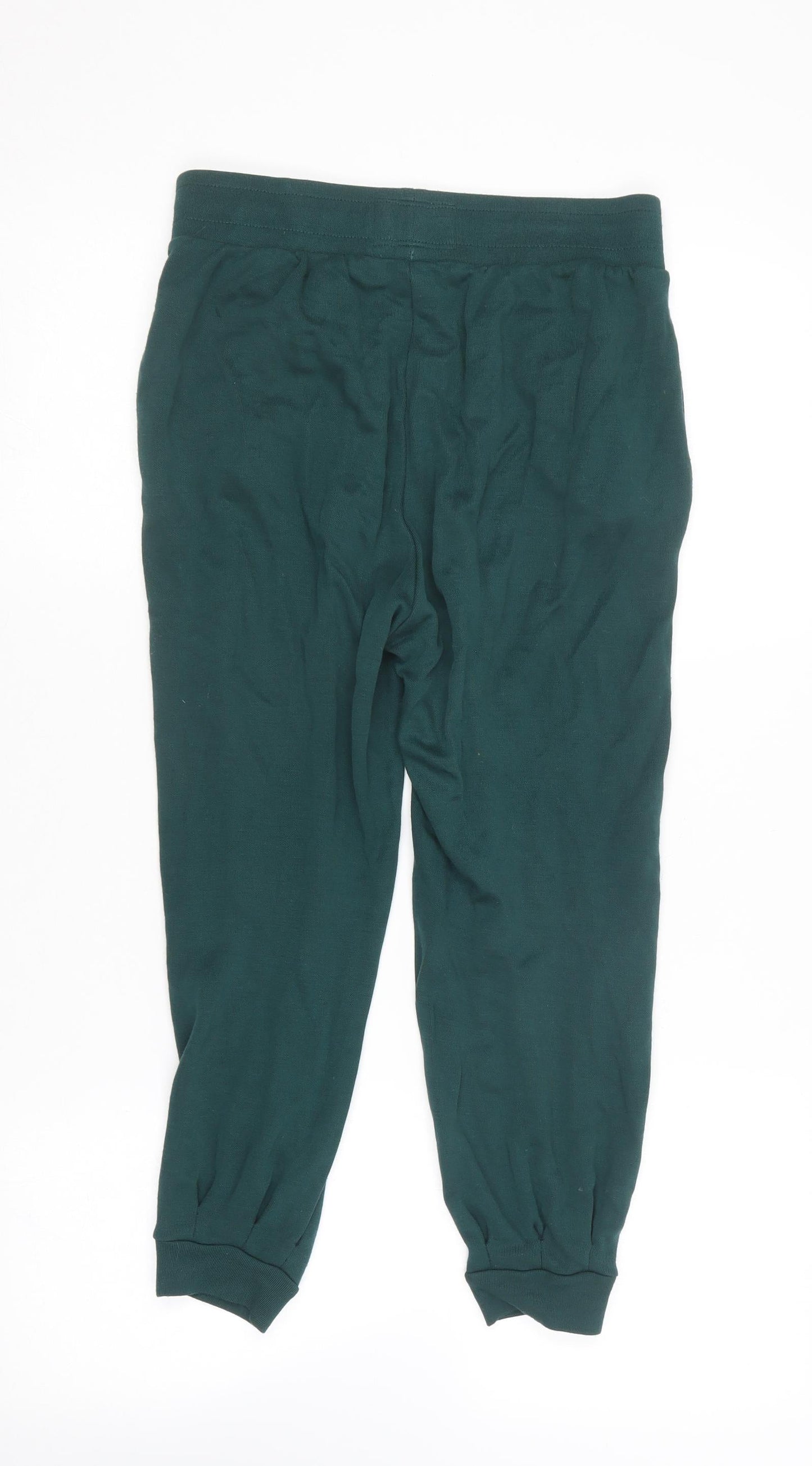 Womens UK Size 6 NEXT Regular Fit Jogger Green Trousers