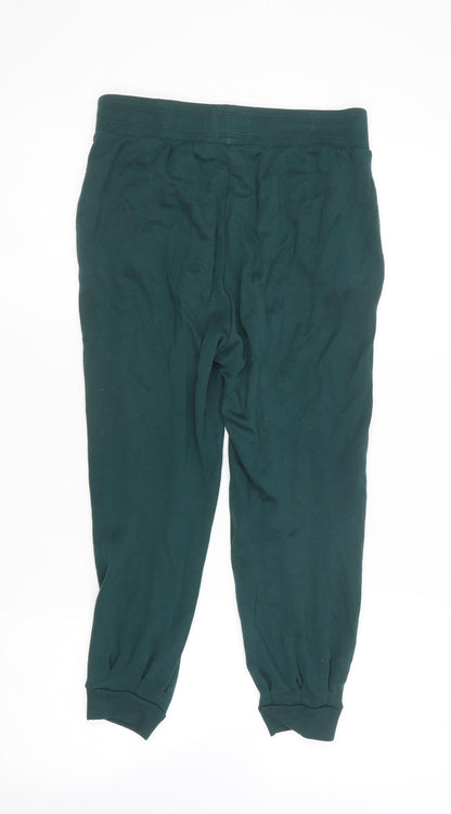 Womens UK Size 6 NEXT Regular Fit Jogger Green Trousers
