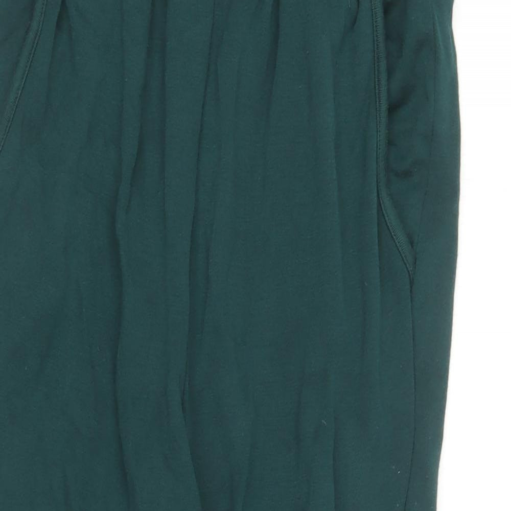 Womens UK Size 6 NEXT Regular Fit Jogger Green Trousers