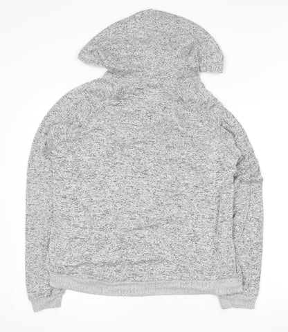 Womens UK Size M NEXT Grey Pullover Hoodie