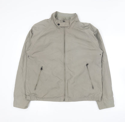 Mens UK Size S Fashion Union Green Jacket