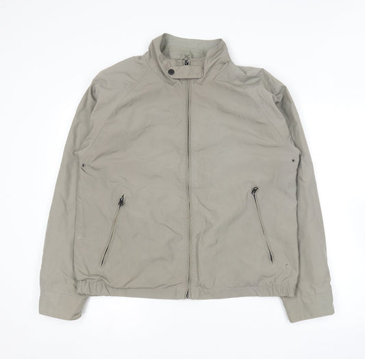 Mens UK Size S Fashion Union Green Jacket