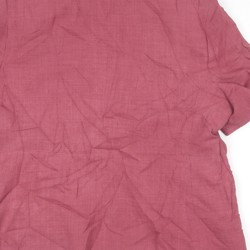 Kliss Collection Womens Pink   Jacket  Size 18