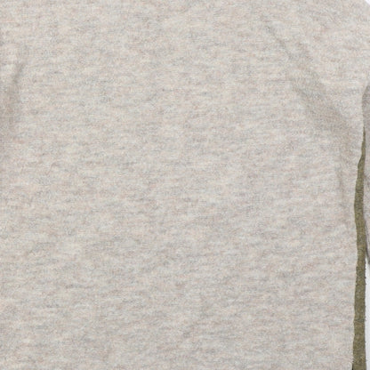 Womens UK Size 10 M&Co Beige Pullover Jumper