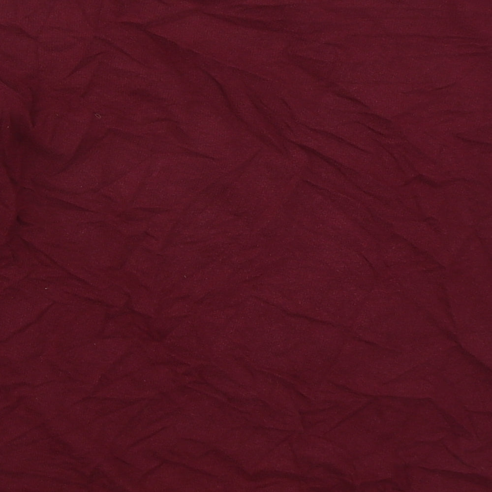 H&M Womens Red  Cotton Pullover Sweatshirt Size M  Pullover - New York