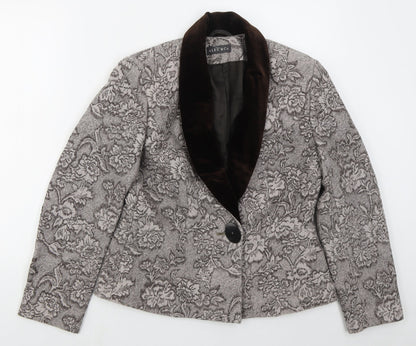 Womens UK Size 12 Alex & Co Brown Jacket