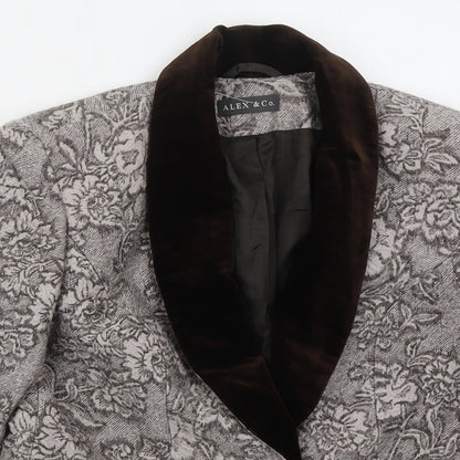 Womens UK Size 12 Alex & Co Brown Jacket