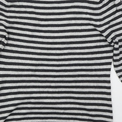 Womens UK Size 10 New Look Grey Pullover Jumper