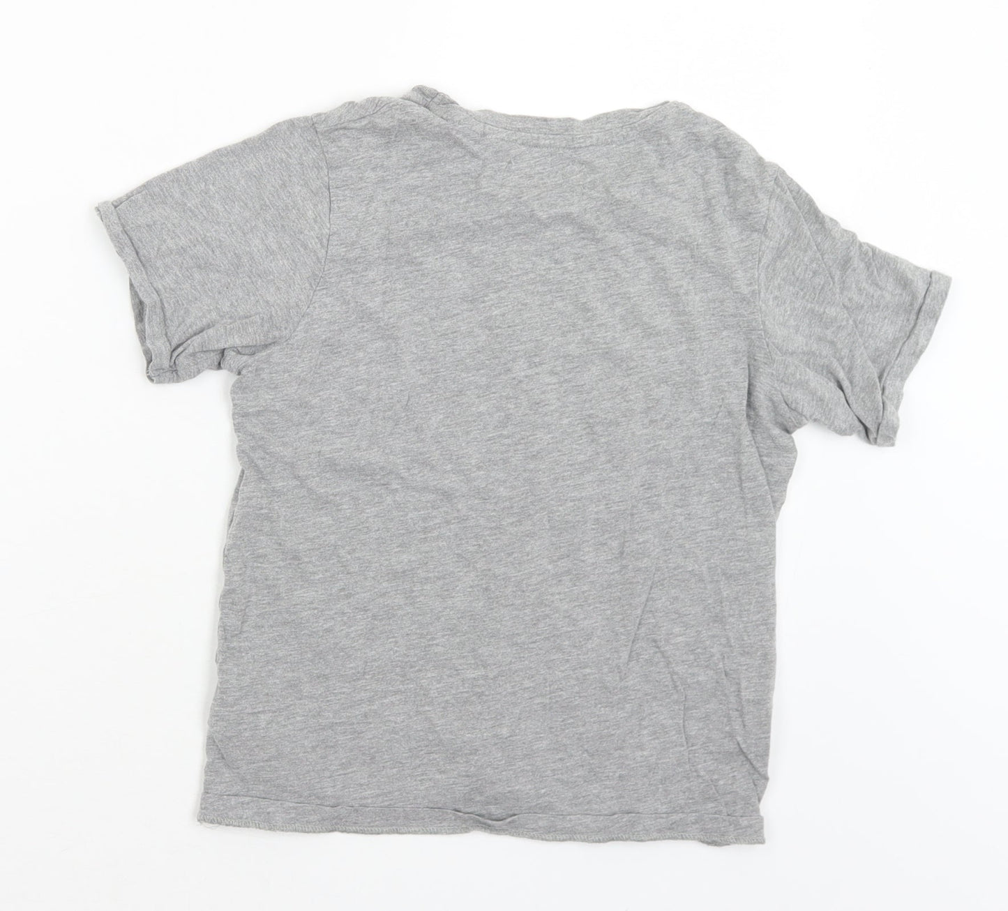 Produkt Boys Grey  Cotton Basic T-Shirt Size 11-12 Years Crew Neck  - San Francisco