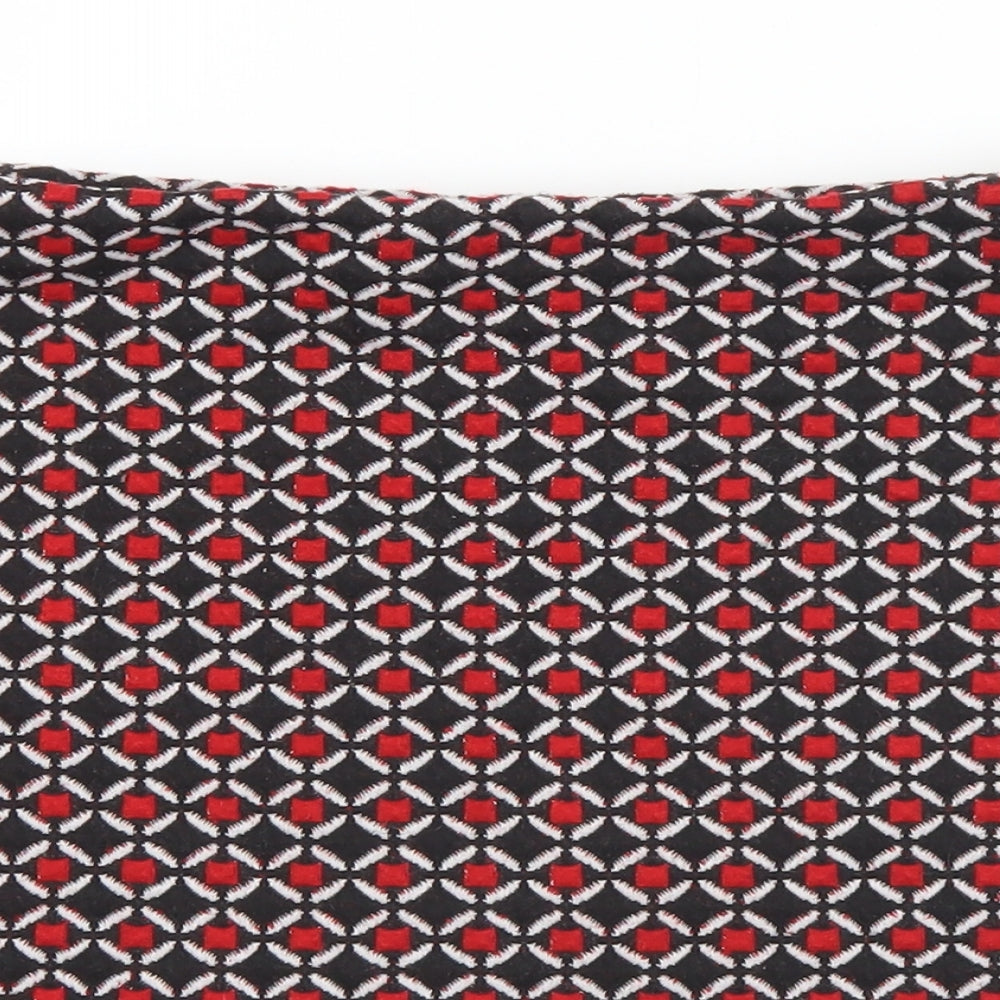 Lipsy Womens Multicoloured Geometric Polyester A-Line Skirt Size 26 in