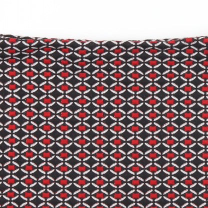 Lipsy Womens Multicoloured Geometric Polyester A-Line Skirt Size 26 in