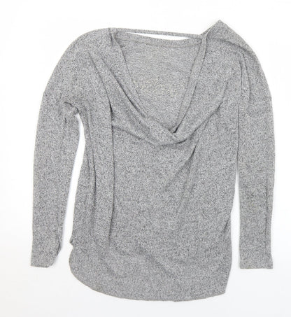 Womens UK Size 8 River Island Grey Pullover Jumper