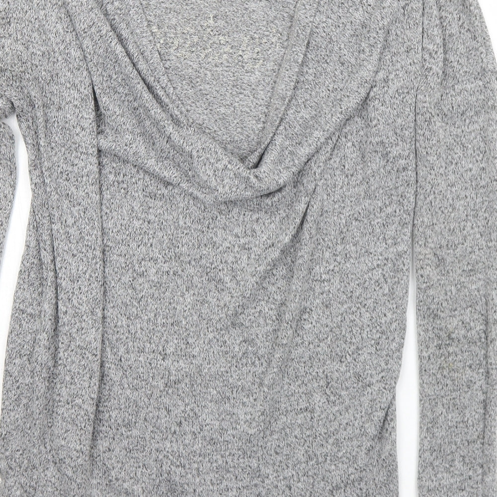 Womens UK Size 8 River Island Grey Pullover Jumper