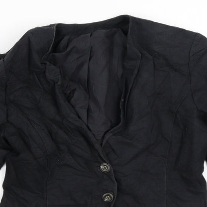 Womens UK Size 10 St Michael Black Jacket