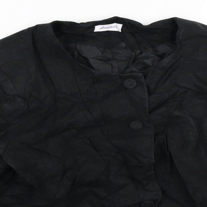 Damart Womens Black   Jacket Blazer Size 18
