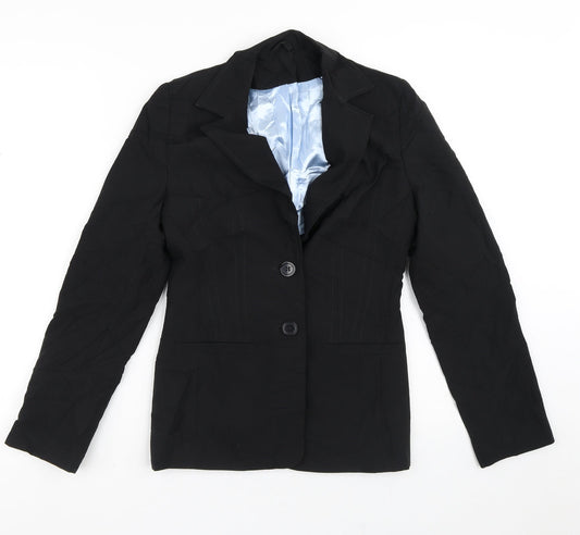 New Look Womens Black   Jacket Blazer Size 8