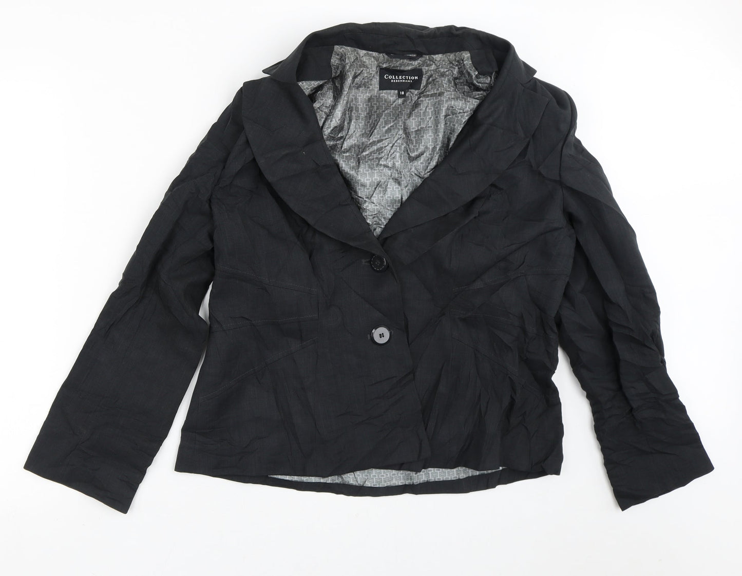 Womens UK Size 18 Debenhams Black Jacket