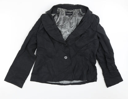 Womens UK Size 18 Debenhams Black Jacket