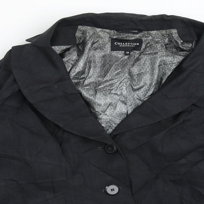 Womens UK Size 18 Debenhams Black Jacket