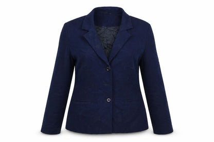 Warp & Weft Womens Blue   Jacket Blazer Size 16