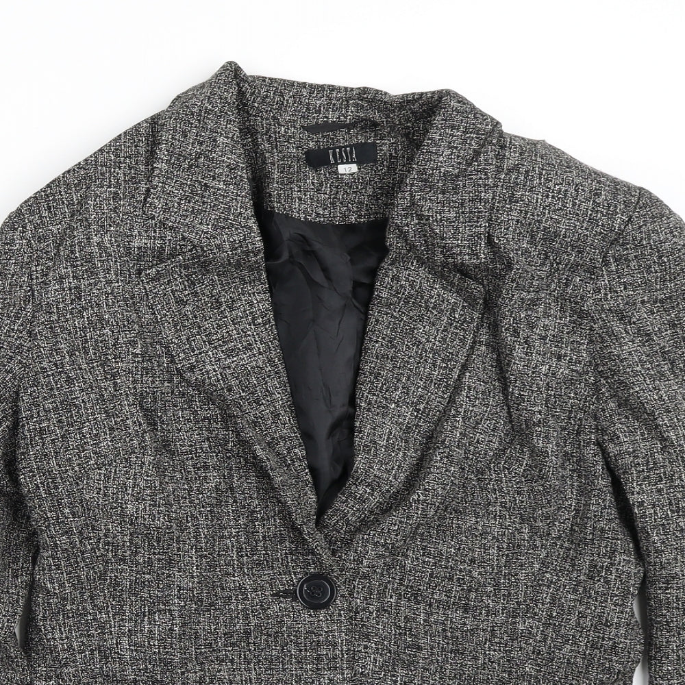 Womens UK Size 12 Kesta Grey Jacket