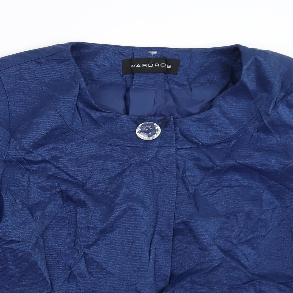 Womens UK Size 14 Wardrobe Blue Jacket