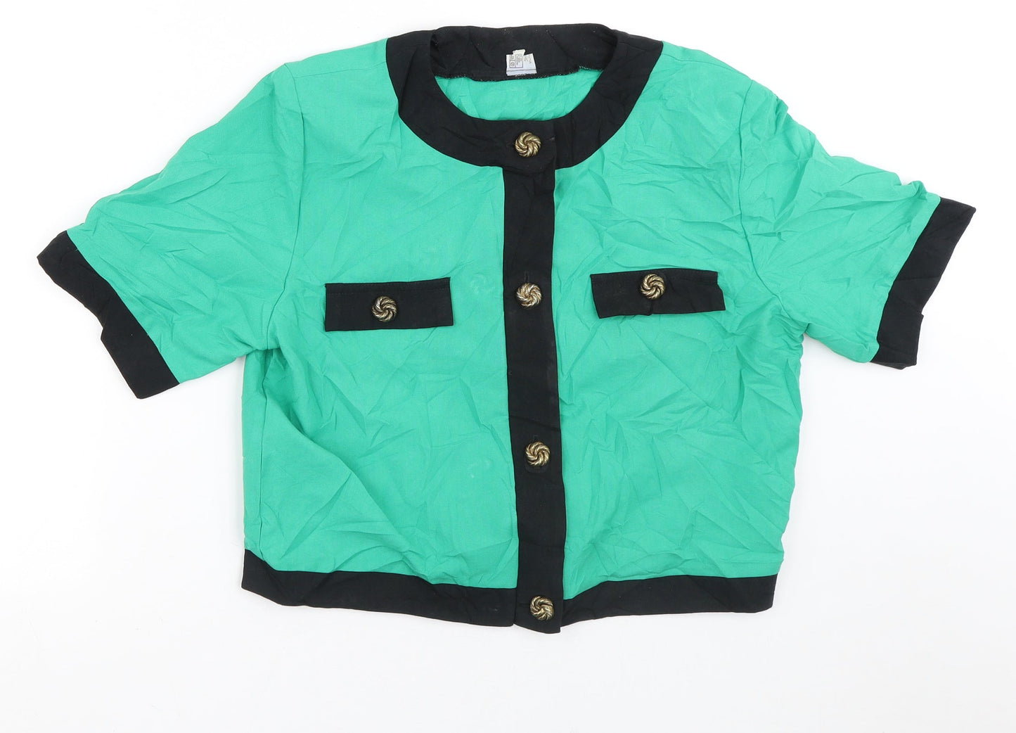Womens UK Size 14 Preworn Green Jacket
