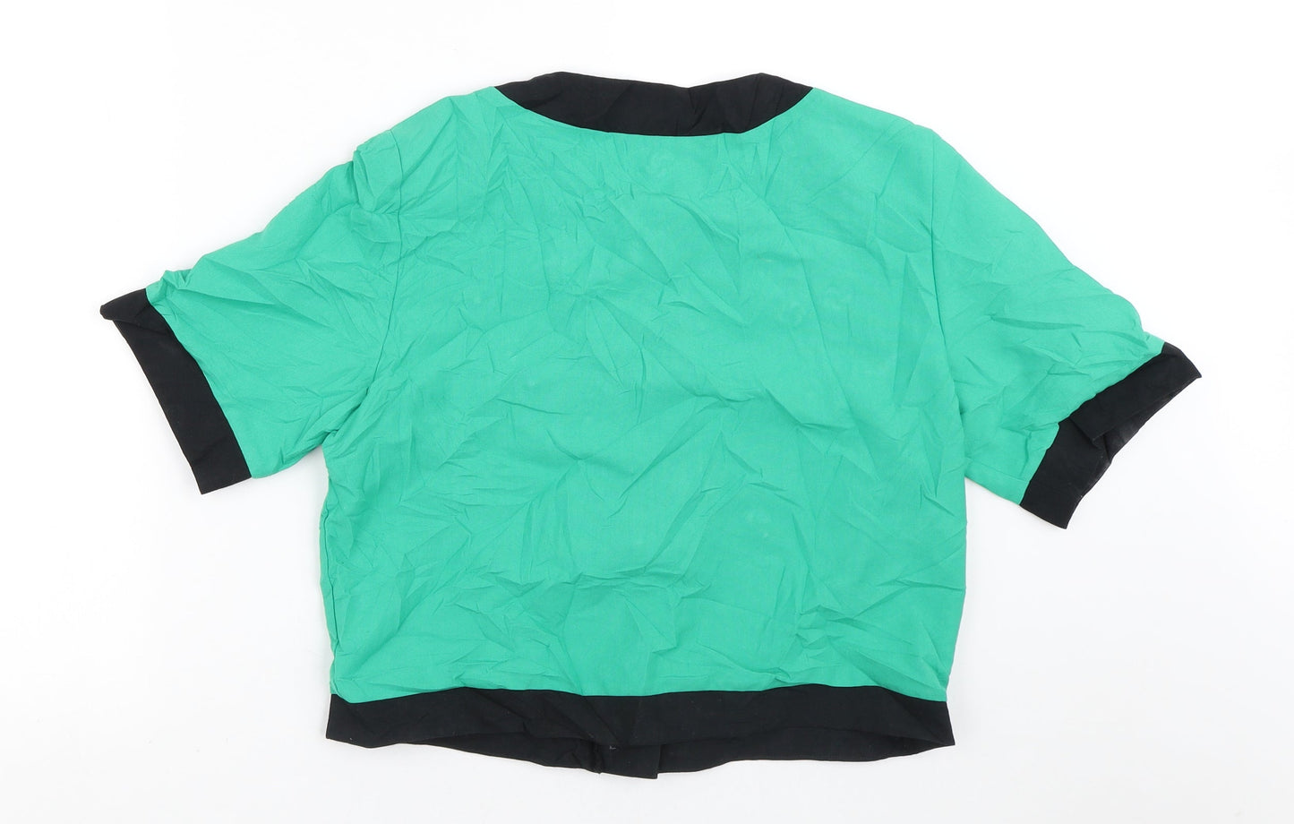 Womens UK Size 14 Preworn Green Jacket