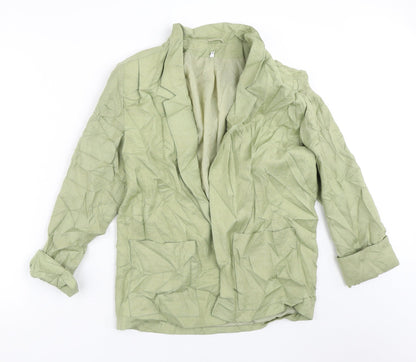 Preworn Womens Green   Jacket Blazer Size 12