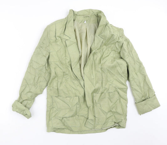 Preworn Womens Green   Jacket Blazer Size 12